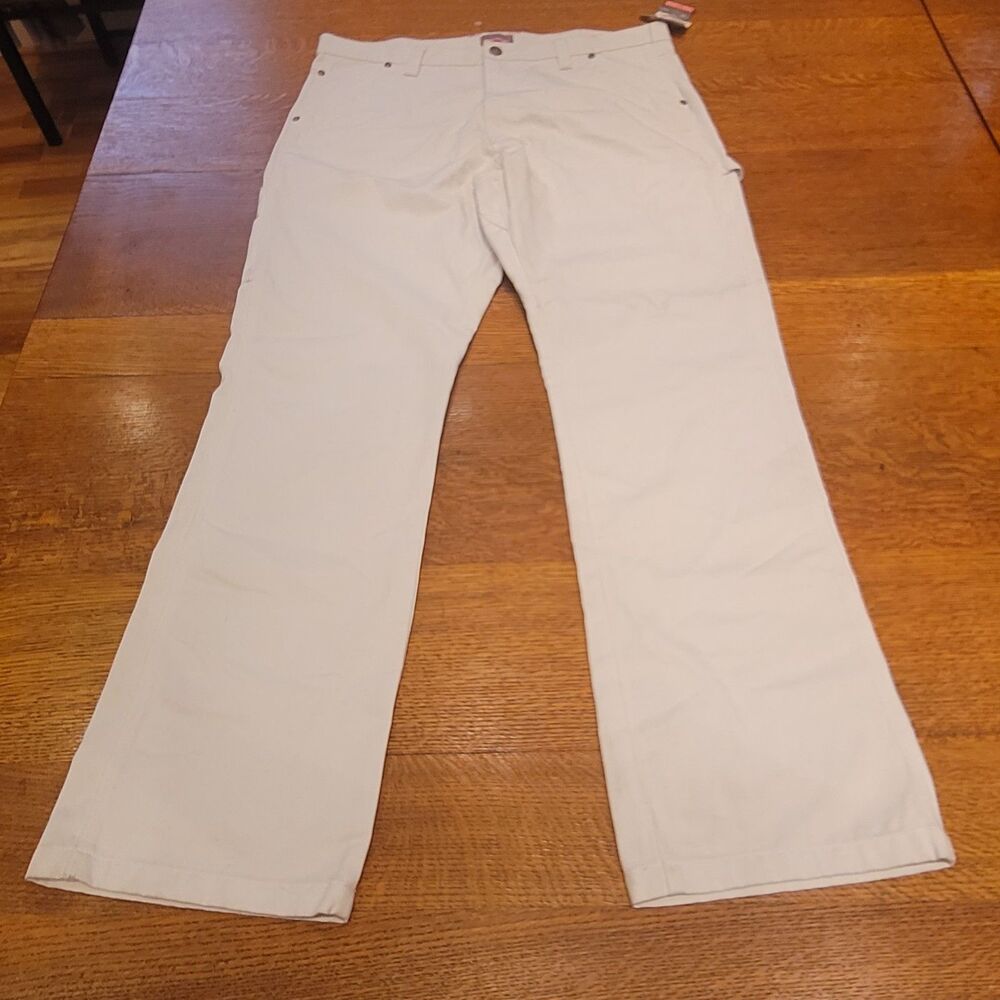 Craftsman Painters Pants Mens Size 36x34 White